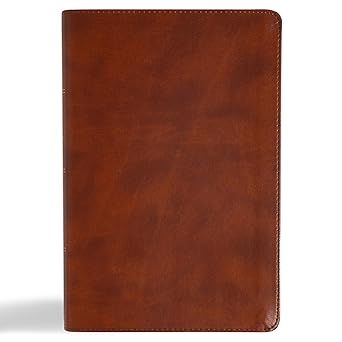 CSB Oswald Chambers Bible, Saddle Leathertouch: Includes My Utmost for His Highest Devotional and Other Select Works by Oswald Chambers