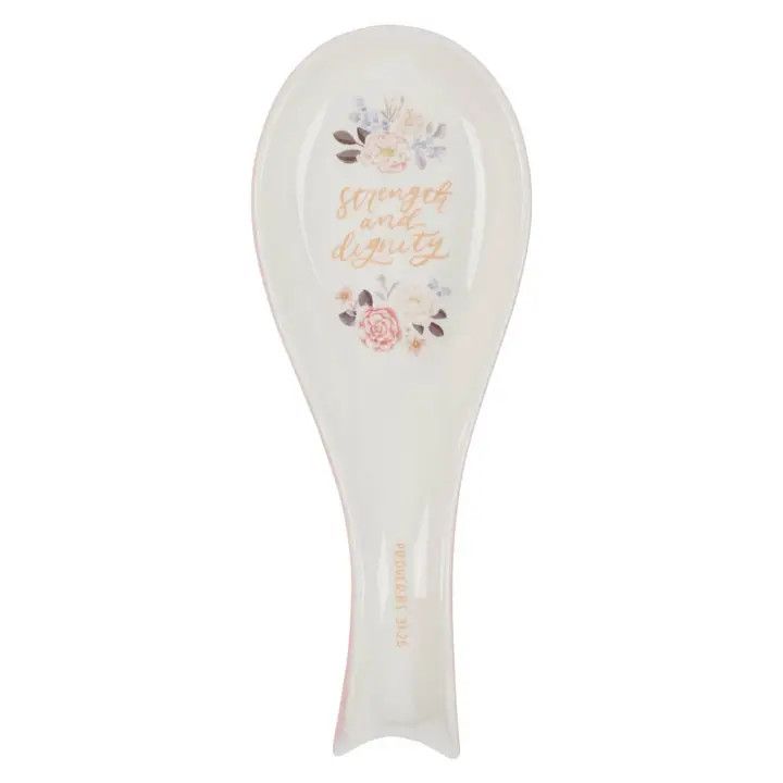 Spoon Rest Strength &amp; Dignity Prov. 31:25