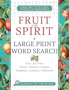 Fruit of the Spirit - Large Print Word Search