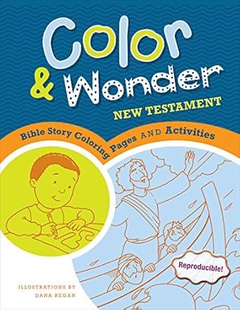 Color &amp; Wonder New Testament Bible Story Coloring Pages and Activities