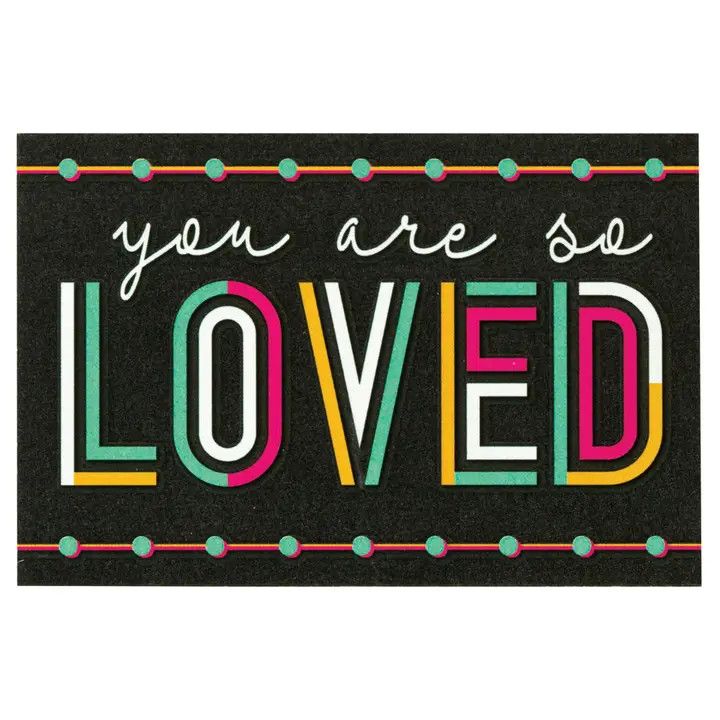Itty Bitty Card You Are So Loved