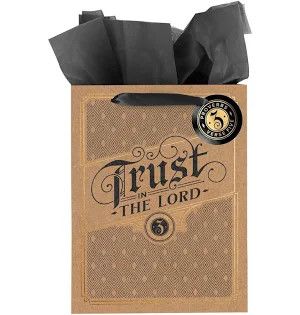 GBA462 Gift Bag LG Portrait Trust in the Lord Prov. 3:5