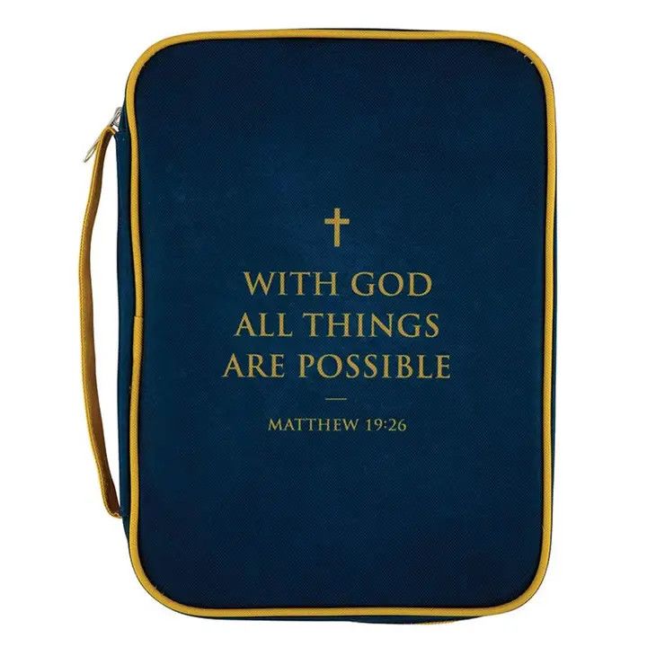 Bible Cover - All Things Are Possible