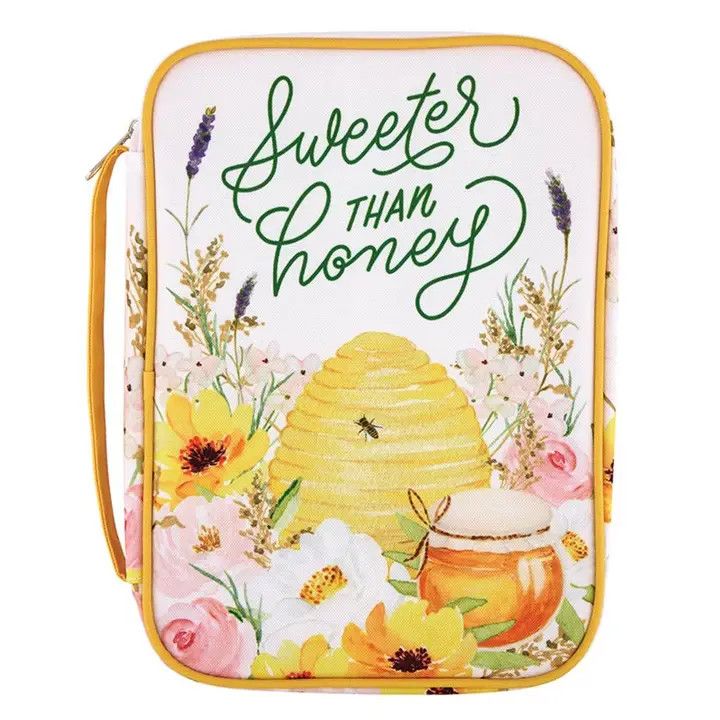 Bible Cover - Sweeter Than Honey