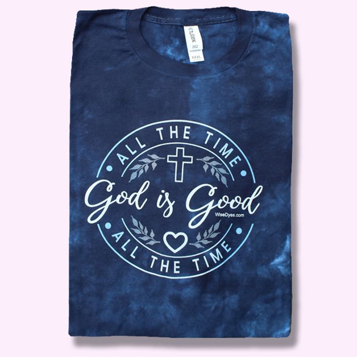 GOD IS GOOD – Navy blue  XXL