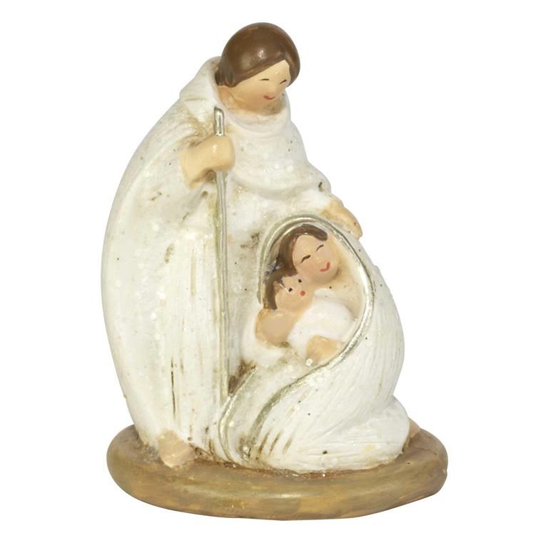 CHFIGR-208-1 PIECE HOLY FAMILY FIGURINE 2&quot;H