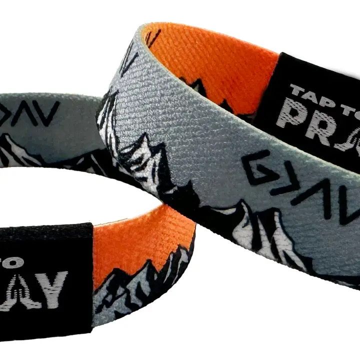 Tap to Pray wristband - God is greater than the highs and lows - small
