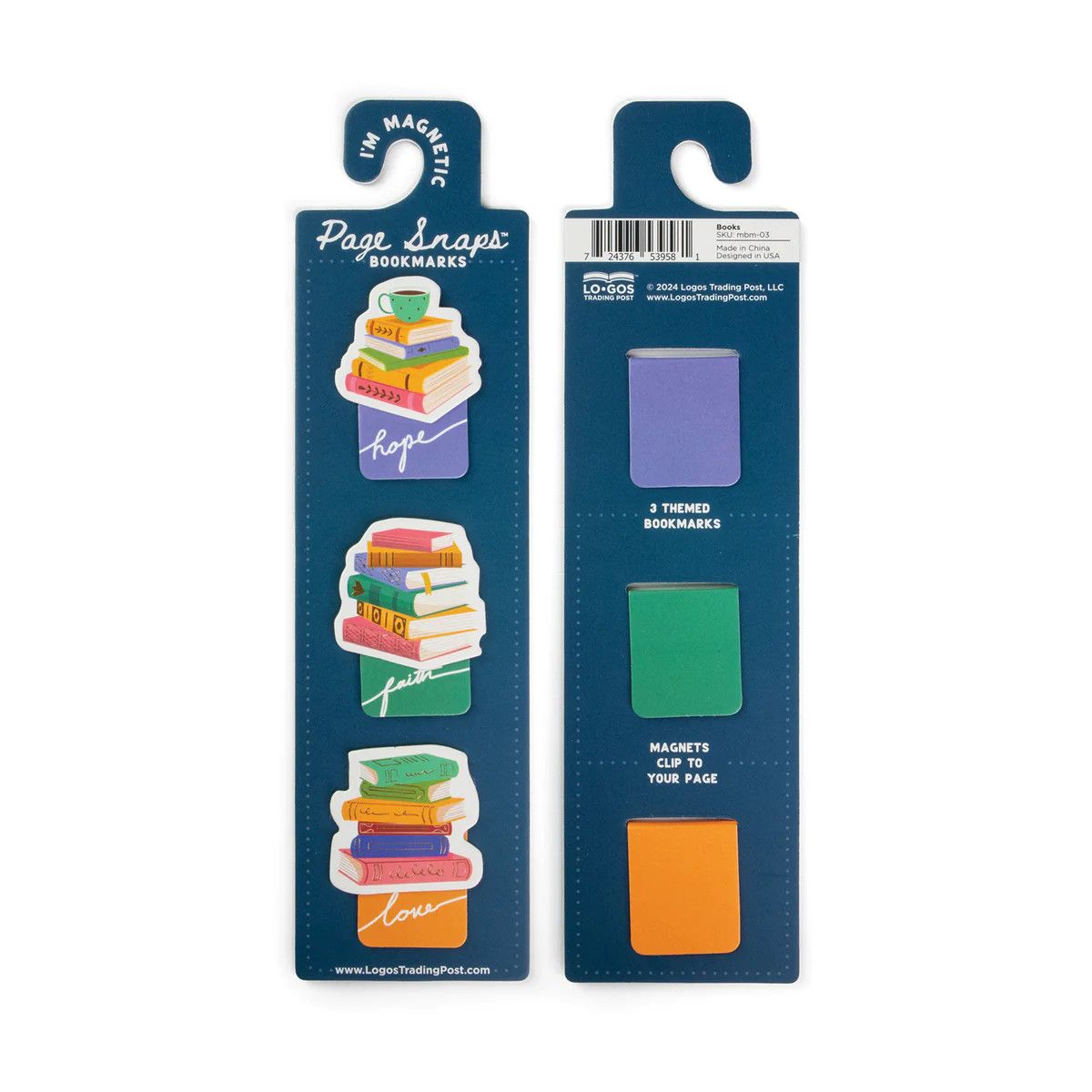 Page Snaps™ Magnetic Bookmarks, Books