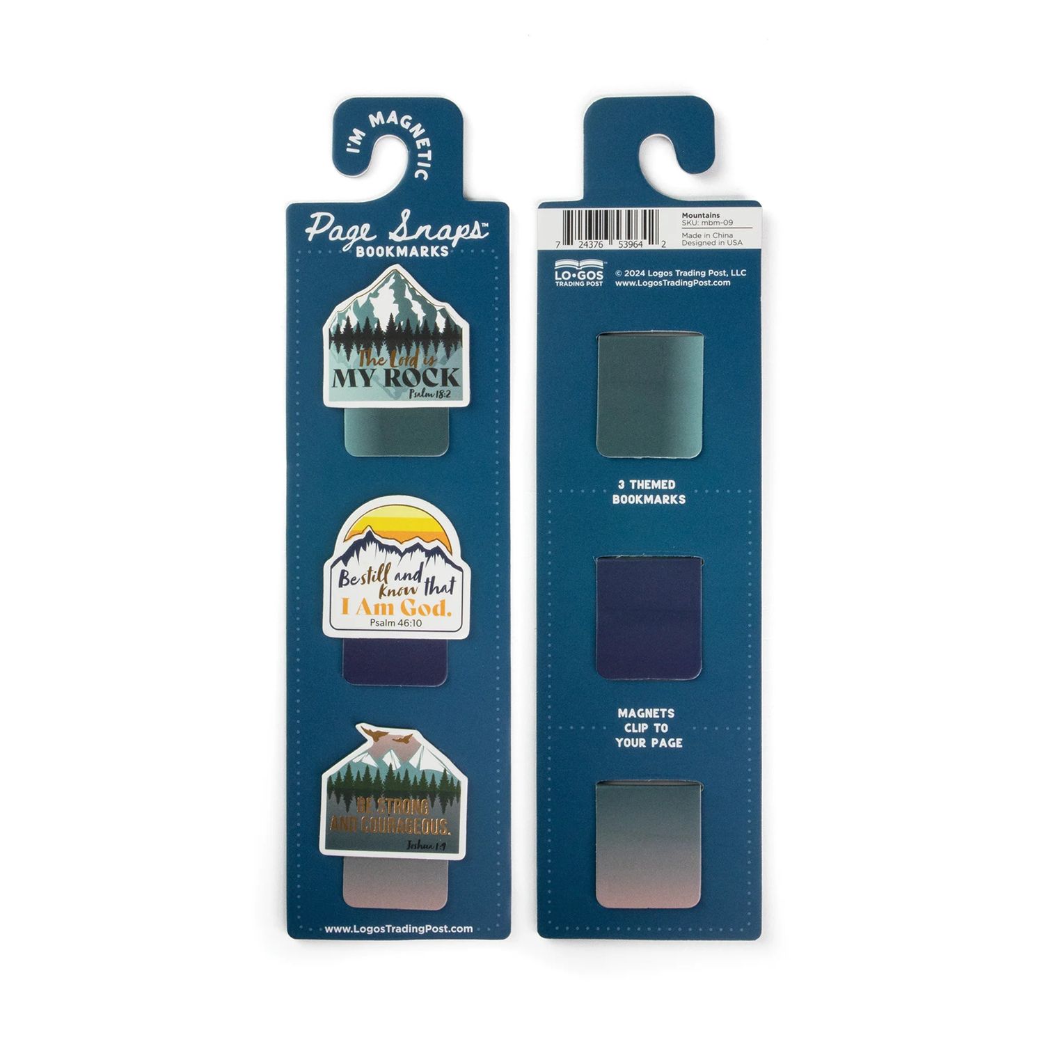 Page Snaps Magnetic Bookmark – Mountains