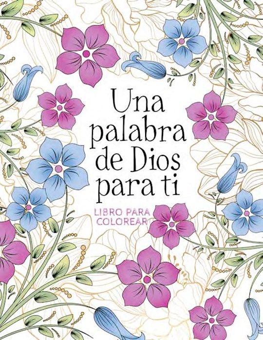 Una Palabra de Dios Para Ti: Libro Para Colorear