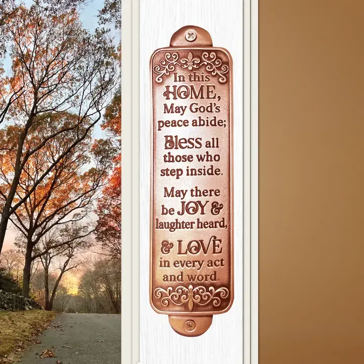 In This Home House Blessing Wall Plaque
