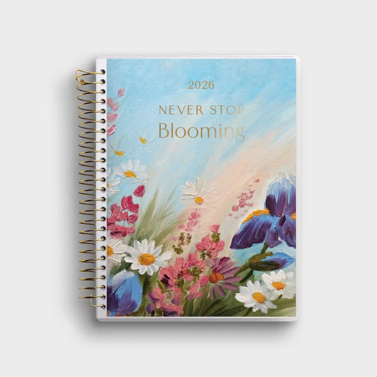 Never Stop Blooming - 2025-2026 18-Month Agenda Planner