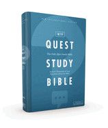 Niv, Quest Study Bible, Hardcover, Comfort Print: The Only Q and A Study Bible