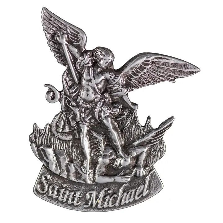 Saint Michael Visor Clip