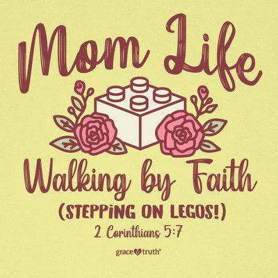 grace &amp; truth Women&#39;s T - Mom Life  LG