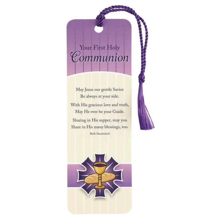 Bookmark Tassel Communion Paper 2X6