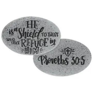 Proverbs 30:5 Pocket Stone