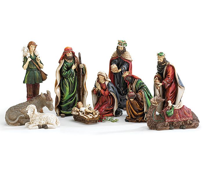 10 Piece Nativity Scene