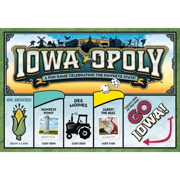 Iowa-Opoly (State) Board Game