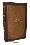 1611 KJV with Apocrypha, Brown Leathersoft: Holy Bible