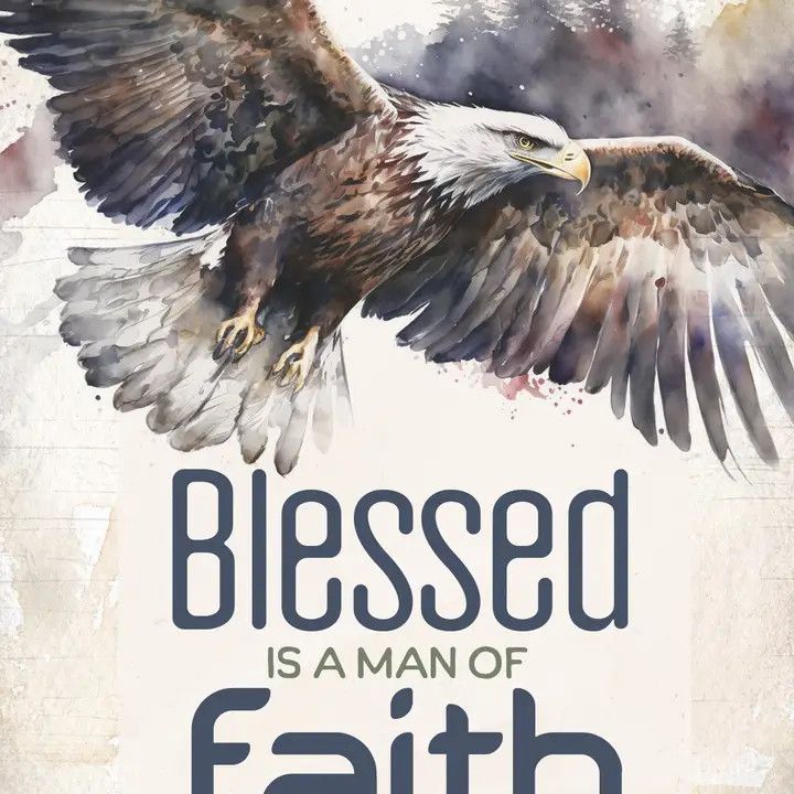 Blessed Is A Man - Mini Blessings 4X6