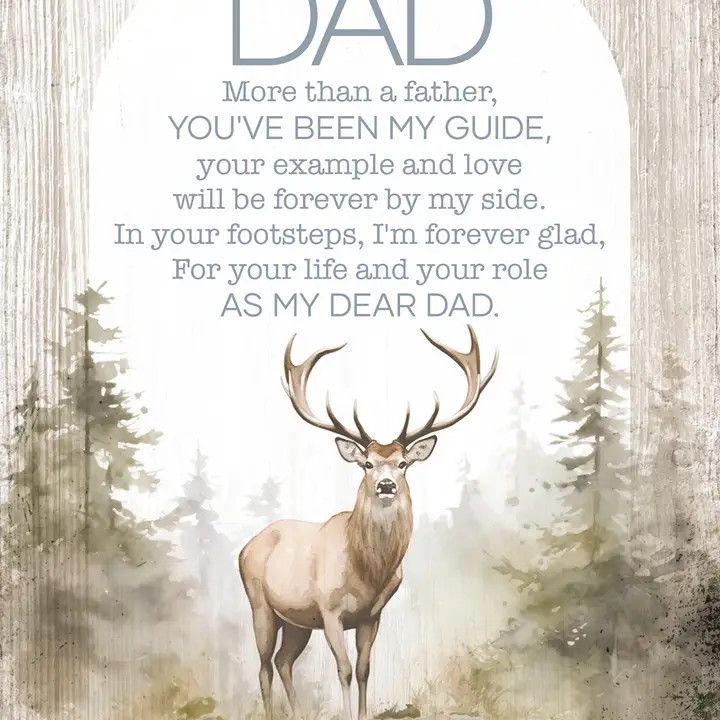 Dad-More Than - Mini Blessings 4X6