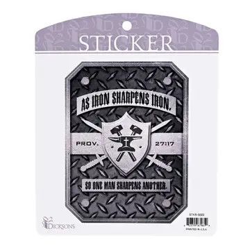 Sticker Iron Sharpens Iron
