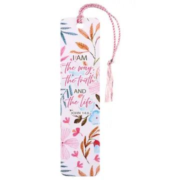 Value Bookmark Floral I Am the Way