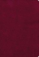 NASB 2020 Super Giant Print Reference Bible-Burgundy LeatherTouch Indexed