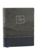 The Prayer Bible: Pray God&#39;s Word Cover to Cover (Niv, Black/Gray Leathersoft, Red Letter, Comfort Print)