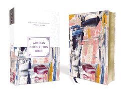 NRSV Artisan Collection Bible Updated Edition (Comfort Print) (Leslie Vann)-Multi-Color Blue Leathersoft