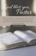 Pastor Appreciation Bulletin: God Bless You, Pastor (Package of 100): Numbers 6:24-26 (Kjv)