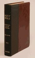 NIV Scofield Study Bible III-Black/Burgundy Bonded Leather BasketWeave Indexed (1984)
