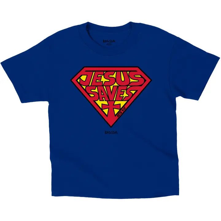 Kerusso Kids T-Shirt Jesus Saves  SM