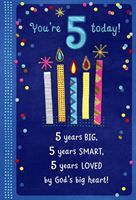 B018/J5497  Birthday Child 5th