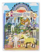 Puffy Sticker Activity Book - Riding Club - Melissa &amp; Doug