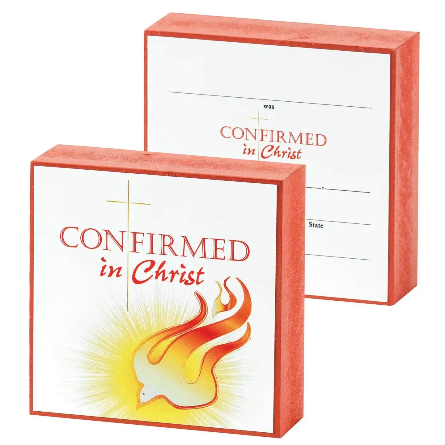 Confirmation Plaque