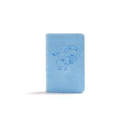 CSB Baby&#39;s New Testament With Psalms-Blue LeatherTouch