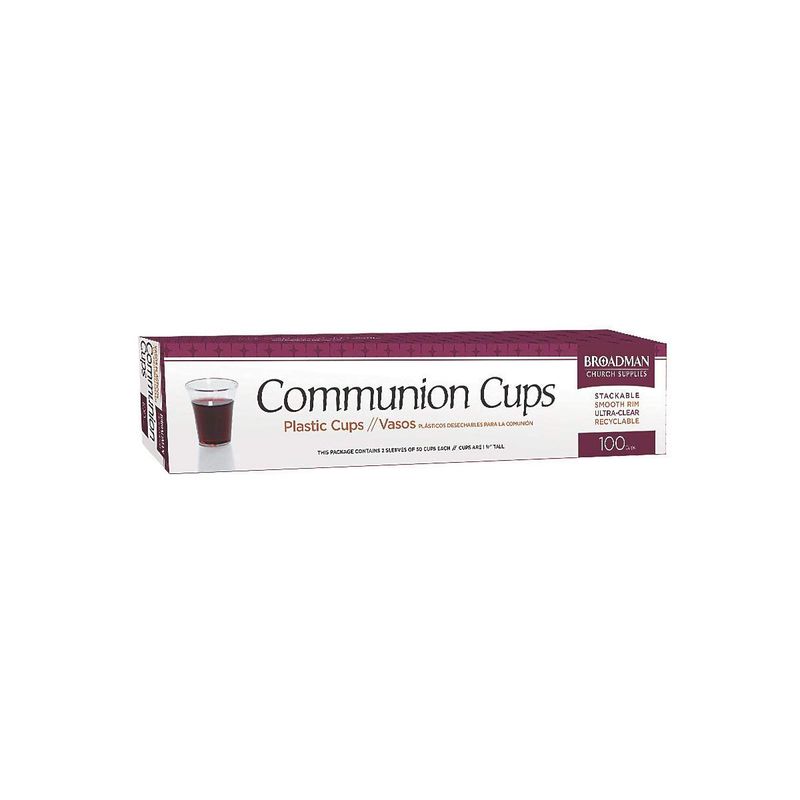 Communion Cups-Disposable-1-3/8&quot; (Pack Of 100)