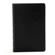KJV Large Print Personal Size Reference Bible-Black LeatherTouch Indexed