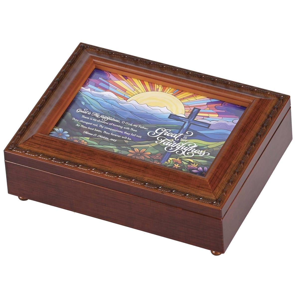 MB WG GREAT Great is Thy Faithfulness Jewelry/Music Box