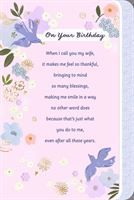 A035/U3271  Birthday - Wife