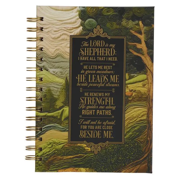 The Lord is My Shepherd Spiral Journal - Psalm 23:1-4
