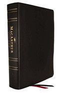 ESV MacArthur Study Bible (2nd Edition)-Black Genuine Leather