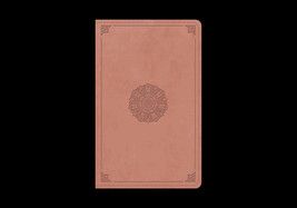 ESV Thinline Bible, Thumb Indexed (Trutone, Blush Rose, Emblem Design)