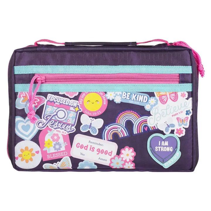 Bible Cover Fashion I Am Strong Prov. 31:25 S