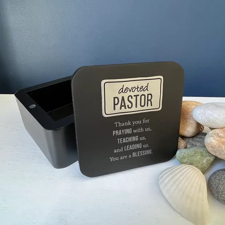 Pastor Keepsake Box