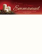 Letterhead - Christmas - O Come, O Come, Emmanuel
