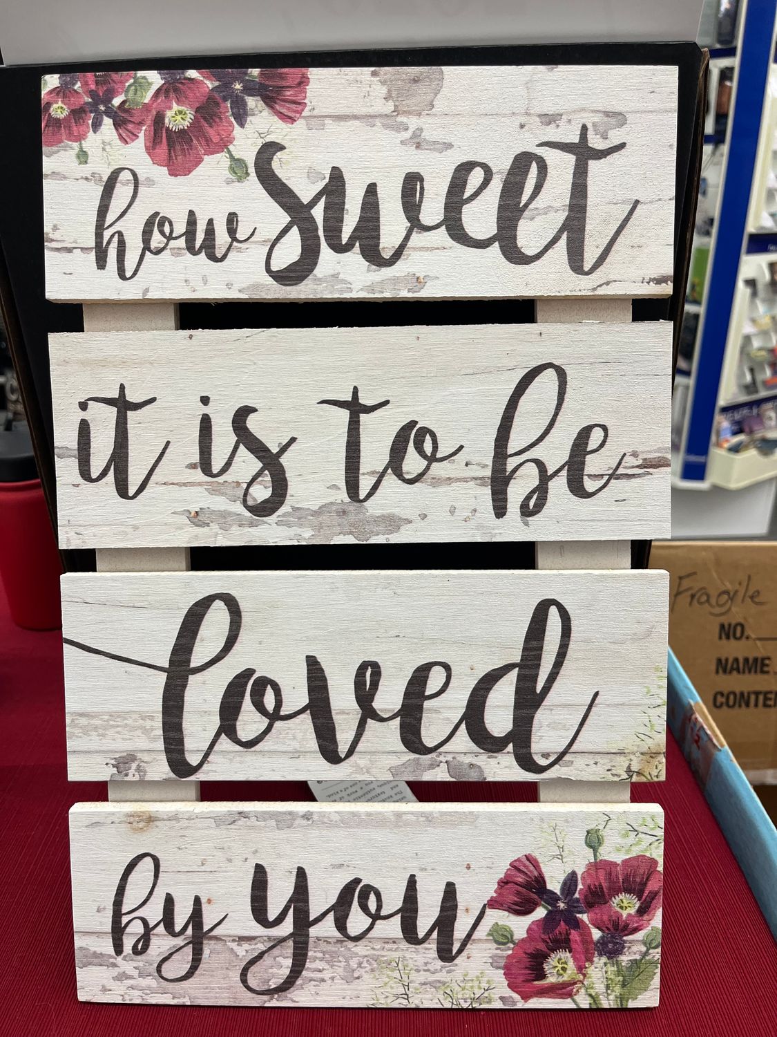 SKD0004-PLAUQE-HOW SWEET IT IT