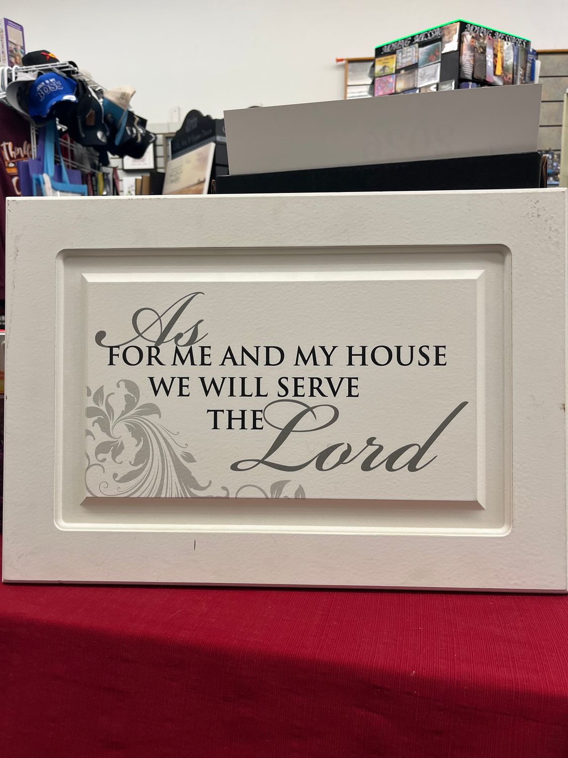 RPAN-05 As For Me and My House We Will Serve the Lord Wall Decor